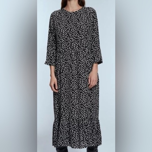 Zara Dresses & Skirts - Zara polka dot dress